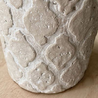 アビテ 植木鉢 コーシェリ ラウンドポット L 直径12cm フラワーポット グレー 459943 1個（直送品）