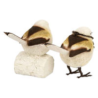 キシマ ガーデンオーナメント シマエナガ 2羽セット 469982 1個（直送品）