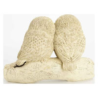 キシマ ガーデンオーナメント アウル 2羽セット フクロウ 469984 1個（直送品）
