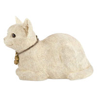 キシマ ガーデンオーナメント シッティングキャット ネコ 469987 1個（直送品）