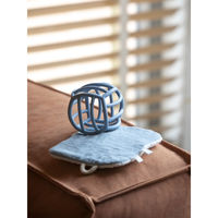 ウェーブ ベビートイ ハンカチ セット ベビーボール おもちゃハンカチ サックス 473341 1個（直送品）