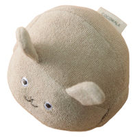 ウェーブ おもちゃ コロコロボール スマイリーラビット ベビー ブラウン 473346 1個（直送品）