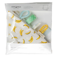 ウェーブ ベビー ハンカチ ニギニギハンカチ フルーツ ガーゼ パイル バナナ 473361 1個（直送品）