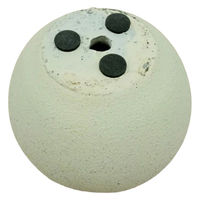 アビテ 植木鉢 モノクローム ポールポット S ホワイト 474922 1個（直送品）