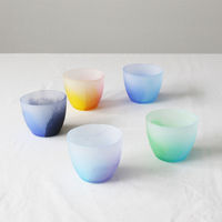 ワールド・クリエイト グラス 170ml 空のいろどりミスト 紺碧 477243 1個（直送品）