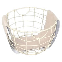 アビテ かご スウェル ラウンドバスケット S 幅15×奥行15×高さ9cm アイボリー 477948 1個（直送品）