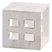 アビテ 収納 ディスプレイ キューブボックス SMLセット ホワイト 479119 1個（直送品）