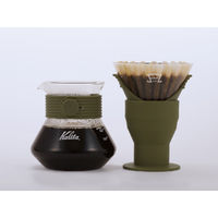 カリタ Kalita ウェーブスタイル アップ 185 カーキ 487597 1個（直送品）