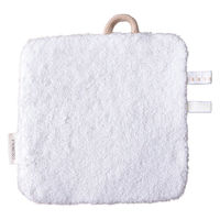 ベビー ニギニギハンカチ シリコンストラップ付き おもちゃ 落下防止 日本製 ベビーカー やさしいガーゼ イエロー 489668 1個（直送品）