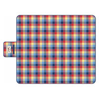 丸和貿易 レジャーシート オーセンティック チェック L 150×200cm コンパクト マドラス 489875 1個（直送品）