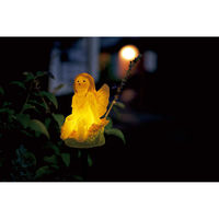 キシマ ソーラーガーデンライト フェアリーズ ヒマワリ 451218 1個（直送品）