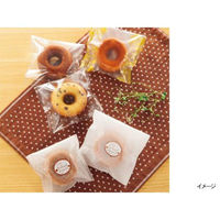 福助工業 製菓向け袋 カマス GT(透明タイプ) No.3 洋柄イエロー バラ 00695260 1袋(100個)（直送品）