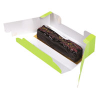 ヤマニパッケージ ギフト箱 スリムパウンドBOX グリーン 20-1515G 1ケース(100個(50個×2))（直送品）