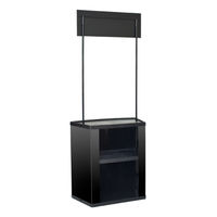 友屋 イベント用品 SPテーブルワゴン ブラック 30872BLK 1ケース(1個)（直送品）