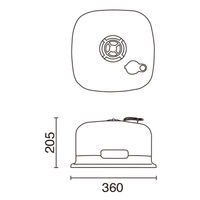 友屋 販促用品 注水型ポールアンカー 49596*** 1ケース(5個)（直送品）
