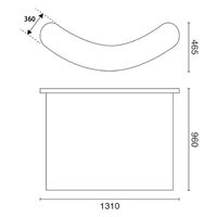 友屋 イベント用品 ロイヤルポップアップカウンター S(2×2R) 55437-1* 1ケース(1個)（直送品）