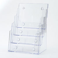 友屋 売場備品 カタログケース A4 4段 T774 59167-1* 1袋(1個)（直送品）