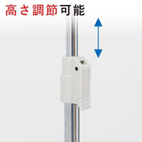 友屋 フロアースタンド 発泡貼り込み式卓上スタンドS ブラック 61741-02 1ケース(1個)（直送品）