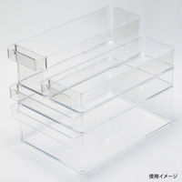 パール金属 スキット 冷蔵室トレー深型(スリム) HB-5562 1ケース(16個)（直送品）