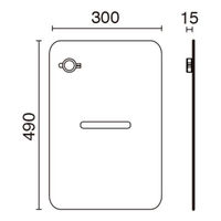 友屋 重し水袋(補充用) 42998-2* 1ケース(100個)（直送品）