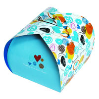 ヤマニパッケージ ギフト箱 バルーンBOX エスペシャリーフォーユーブルー 20-726 1ケース(100個)（直送品）