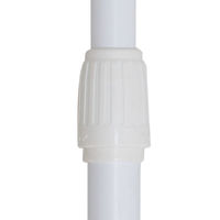 友屋 販促用品 のぼり旗ジャンボ用竿 白エコマルジャンボ 30853WHT 1袋(1個)（直送品）