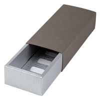 ヤマニパッケージ 包装資材 ギフトBOX アッシュ R1 20-2100 1ケース(100個(50個×2))（直送品）