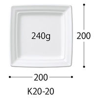中央化学 軽食容器 CT 沙楽 K20-20 BK 身 19463 1袋(50個)（直送品）