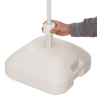 友屋 販促用品 注水のぼりタンク アイボリー 32466*** 1袋(1個)（直送品）