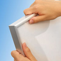 友屋 アルミフレーム ラクパネ A1 ブラウン 31557*** 1ケース(10個)（直送品）