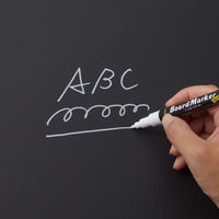 友屋 販促用品 蛍光ボードマーカー(細字) イエロー 62584YLW 1ケース(5個)（直送品）