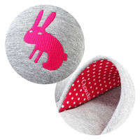 【スリッパ】オクムラアニマルシルエットソフト Ｍ ピンク 1足（直送品）