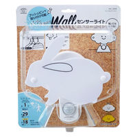 スマイルキッズ ウォールセンサーライト ウサギ ASL-3308US 1個（直送品）