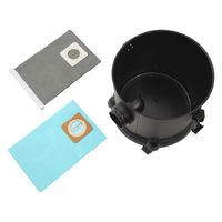 TWINBIRD(ツインバード) パワー大容量クリーナー WET&DRY YC-WD15B 1台（直送品）