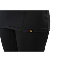 佳雅 アンダーロングスリーブシャツ XL ブラック CR114XL 1枚（直送品）