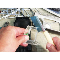 アイガーツール 極超薄刃精密細工鋸 アサリ無 刃厚0.1mm 刃長65mm KTSR-1205 1個（直送品）