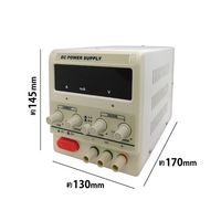 ブロードウォッチ 直流安定化電源 定格出力 0~15V/2A DCREG-1502 1個 69-8572-79（直送品）