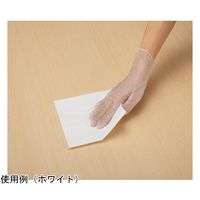 カウネット 拭き掃除用使い捨てドライシート ホワイト 50組 31835794 1個(50組) 64-9357-78（直送品）