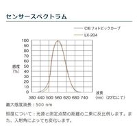 アズワン デジタル照度計 JCSS校正証明書付 LX-204 1台 6-6131-12-24（直送品）