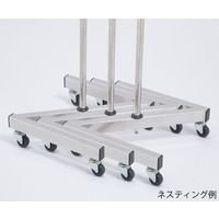 アズワン 内視鏡スタンド(ネスティングタイプ) 約400×400×1370~2000mm NZ-1 1個 7-921-01（直送品）