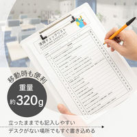 サンケーキコム ケース付クリップボード A4サイズ SCB-06-C-5 1セット(5枚)（直送品）