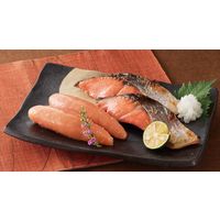 やまやコミュニケーションズ やまや　辛子明太子・紅鮭詰合せ　38278 519861 1セット（直送品）