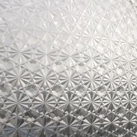 【窓ガラスフィルム】明和グラビア Low-E複層ガラス対応窓飾りシート GHC-9206　92cm丈×90cm巻 1セット(8本入)（直送品）