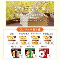 【非常食】 ピースアップ 1人用/7日分（21食）非常食セット/100017 10001724 1セット