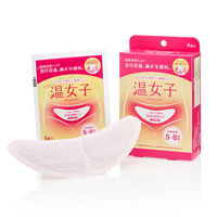 女性用温熱シート ショーツの内側に貼るタイプ 温女子 1箱（4枚入） オカモト