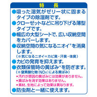 ドライ＆ドライアップUP　クローゼット用　2シート入　白元アース