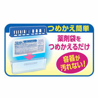 ドライ&ドライUP スリム 詰め替え用 1パック（3個入り） 350mL×3 除湿剤 白元アース