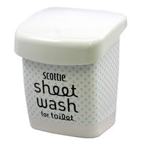 スコッティ　シートウォッシュ　for　トイレット　本体　10枚入