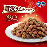 銀のスプーン 贅沢うまみ仕立て お魚・お肉・野菜入り 国産 1.5kg（小分けパック4袋入） キャットフード ドライ