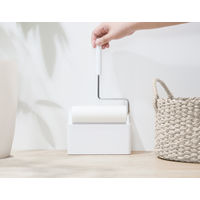 コロコロクリーナー Fitia 粘着テープ カーペットクリーナー シンプル ホワイト 1個 マーナ